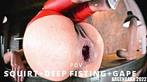 SQUIRTING N´ GAPING ASS FUCKED WITH MEGA TOYS A... Konulu Porno