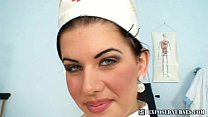Nurse uniform wearing Sandra pussy masturbation... Konulu Porno