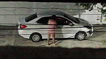 fucks with lover in the car in front of the hou... Konulu Porno