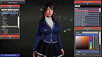 honey select character creation but with a more fitting song min Konulu Porno