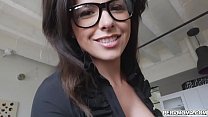 Danica Dillon engulf her stepsons cock Konulu Porno