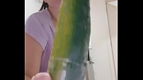 cucumber in the spit Konulu Porno