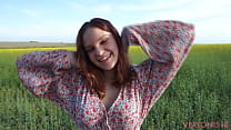 First date took a girl to a field to fuck her t... Konulu Porno