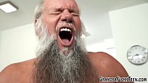 teenager rides grandpas cock min Konulu Porno