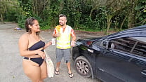 Flanelinha took care of my car!!! I paid on Xer... Konulu Porno