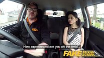 Fake Driving School Rough back seat fuck for pe... Konulu Porno