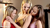 Blonde lesbians Zoe Aneta and Mya engage in hot... Konulu Porno