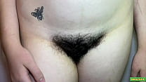 18-year-old girl, with a hairy pussy, asked to ... Konulu Porno
