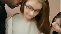 what its the name of the girl with glasses? Konulu Porno