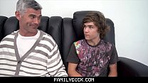 FamilyDick - StepDad Walks In on Guy With The B... Konulu Porno
