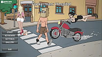 Fuckerman - Threesome in an Ambulance at Public... Konulu Porno
