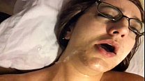 Vanessa Cox Sloppy blowjob w/facial while mastu... Konulu Porno