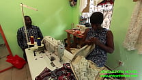 The neighborhood seamstress with her client who... Konulu Porno