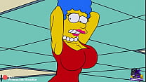 Marge Simpson tits Konulu Porno