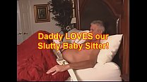 Daddy eats BabySitters CREAM PIE Konulu Porno
