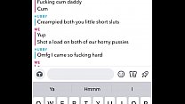 sexting and cuckolding husband on snap chat min Konulu Porno