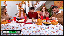 familyorgasm com real red family dinner min Konulu Porno