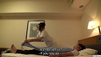 japanese hotel massage naked eating out hairy pussy min Konulu Porno