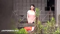 Japanese housewife fucked outside the house hus... Konulu Porno