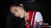 real amateur thai wifey in uniform gets crempied min Konulu Porno