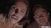 Sexy teen and her partner taken by aliens for f... Konulu Porno