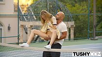 TUSHY First Anal For Tennis Student Aubrey Star Konulu Porno
