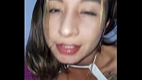 She gives me a rich blowjob with her full red l... Konulu Porno
