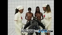 Four hot nurses in latex give head to a guy Konulu Porno