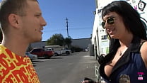 smoking hot police woman stops a guy so she can fuck him doggy style min Konulu Porno