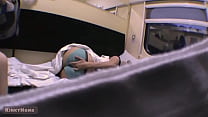 Caught girl masturbation on the public  train Konulu Porno