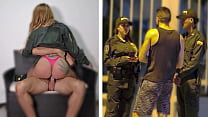 sexy latina policewoman gets picked up and has anal sex min Konulu Porno