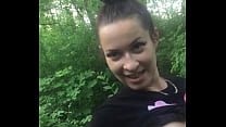 quickie in the forest recorded with a smartphone min Konulu Porno