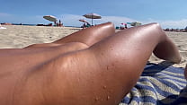 hot monika fox licking balls and suck dick on public beach with cum swallow sec Konulu Porno