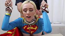 Candy White “Supergirl Solo 1-2” Bondage Doggys... Konulu Porno