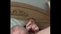 Wife masturbating while watching  porn Konulu Porno
