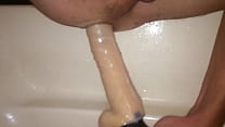 Straight guy using large dildo Konulu Porno