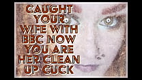 caught your wife with bbc now you are her clean up cuck min Konulu Porno