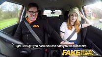 Fake Driving Slim hot redhead minx fucks better... Konulu Porno