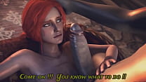 Triss Merigold became a Whore for the Geralt - ... Konulu Porno