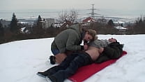 Teen Fucked in the Snow Konulu Porno