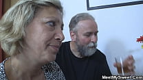 Old couple with son's teen gf threesome family ... Konulu Porno
