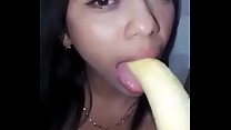 he masturbates with a banana min Konulu Porno