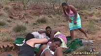 real african safari sex orgy Konulu Porno