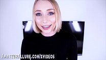 ATHENA MAY SHOWS OFF HER BRACES WHILE SUCKING A... Konulu Porno