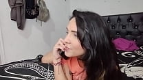 colombian stepsister gets fucked while talking on the phone min Konulu Porno