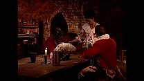 Hot servant fucked in a tavern by two guards of... Konulu Porno