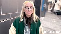 PutaLocura - Torbe catches blonde geek EmeJota ... Konulu Porno