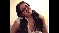 Chubby Latina masturbating in a outfit Konulu Porno