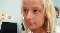 Vagina exam of an attractive sexy blonde Konulu Porno
