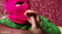 the bandit girl is punished with shots of cum in mouth min Konulu Porno